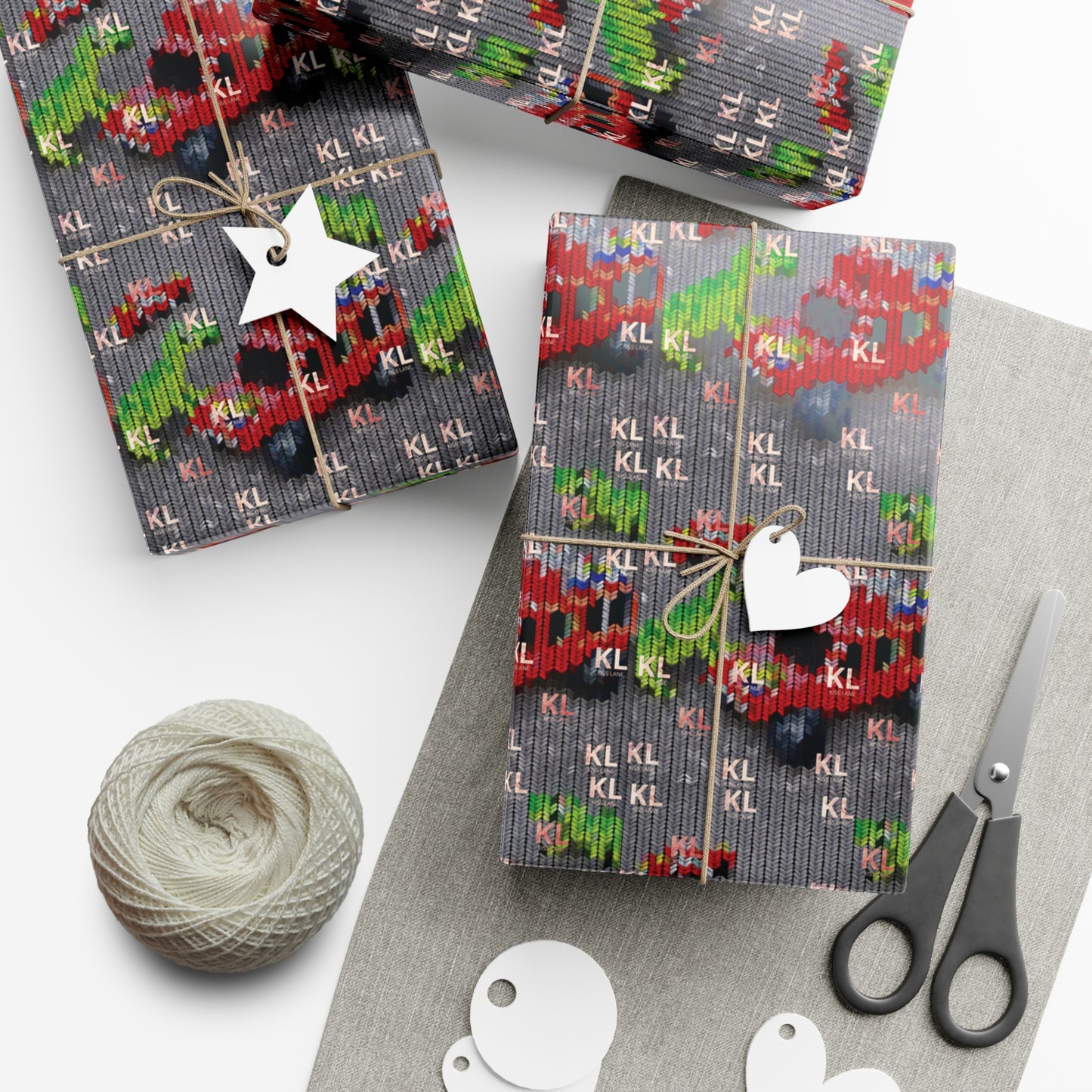 Dino Truck - Gift Wrap Papers