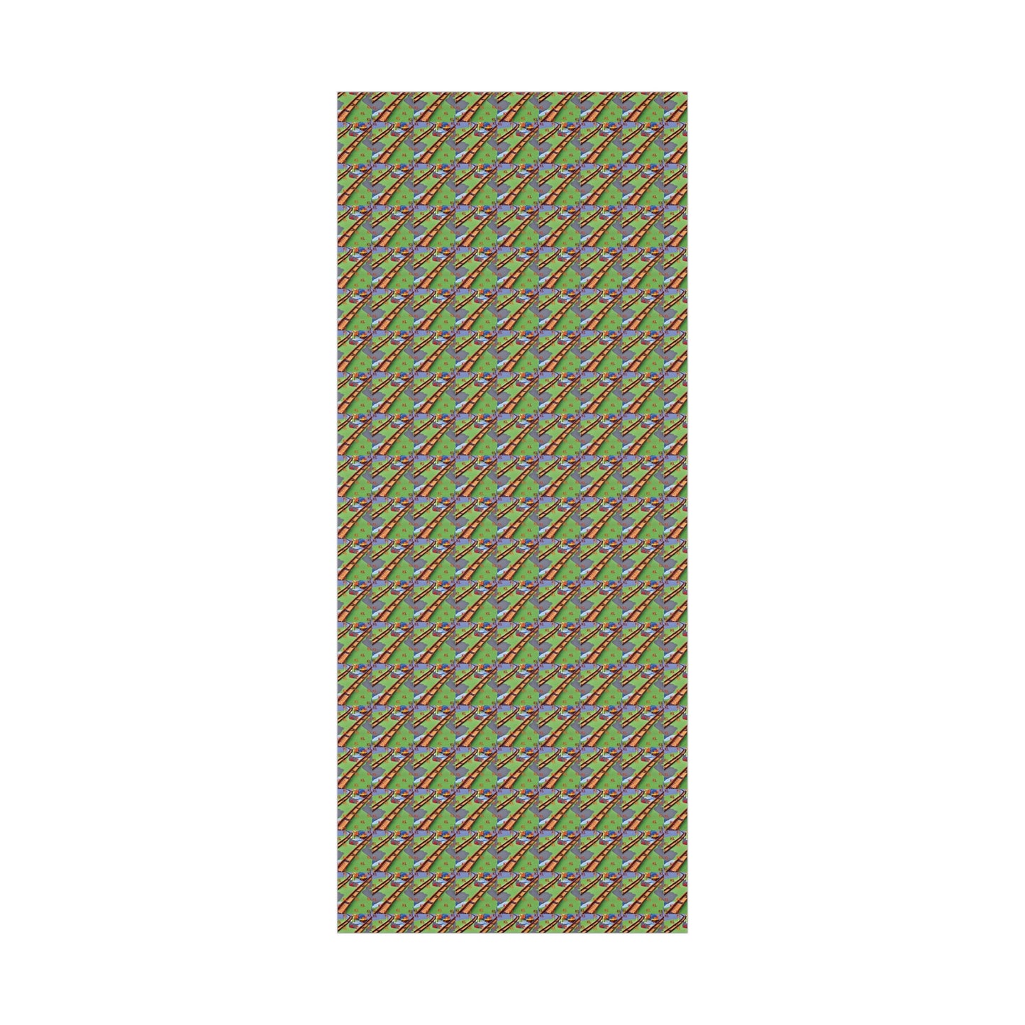Train Tracks - Gift Wrap Papers