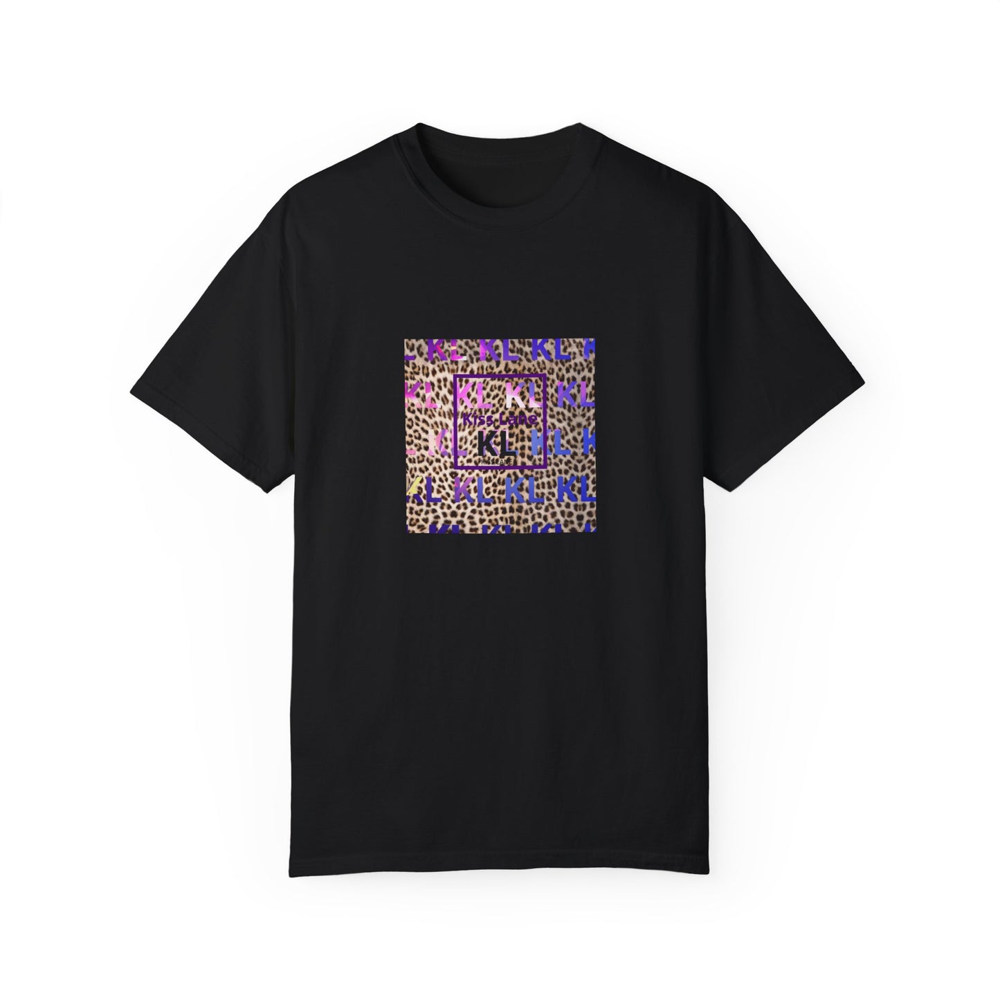 KL Leopard Unisex Garment-Dyed T-shirt