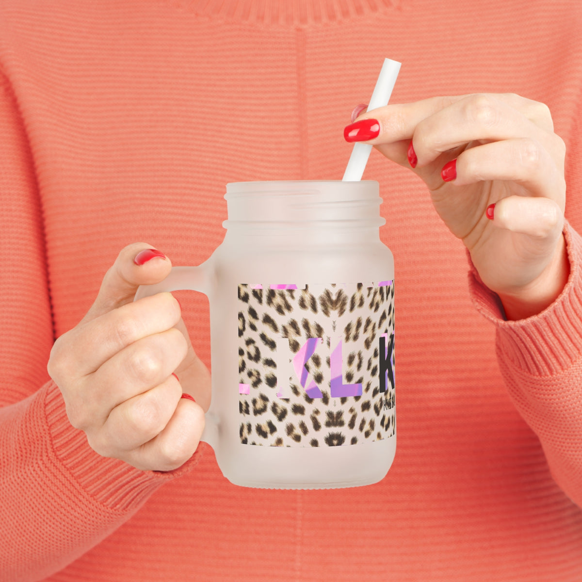 Kiss Lane Leopard - Mason Jar