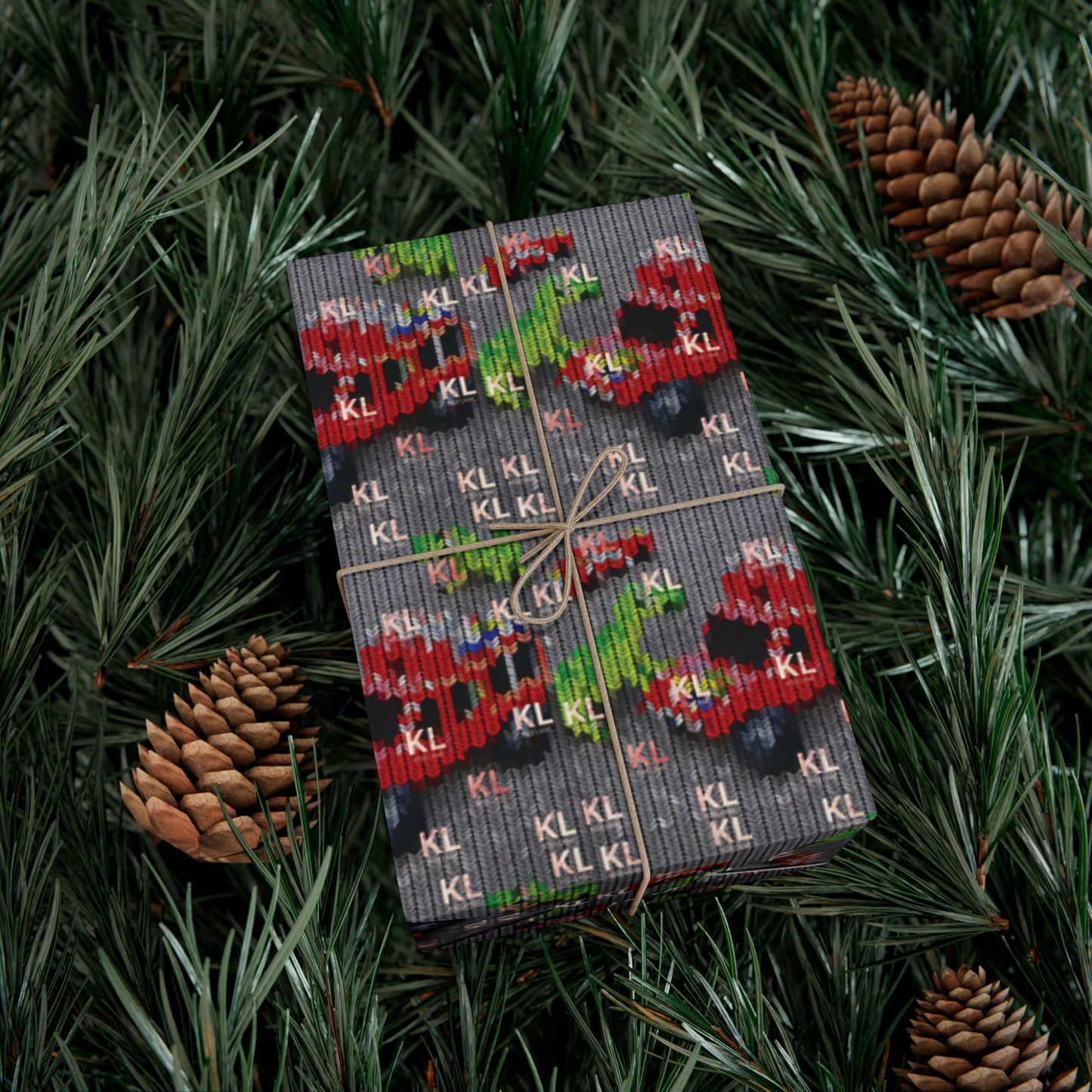 Dino Truck - Gift Wrap Papers