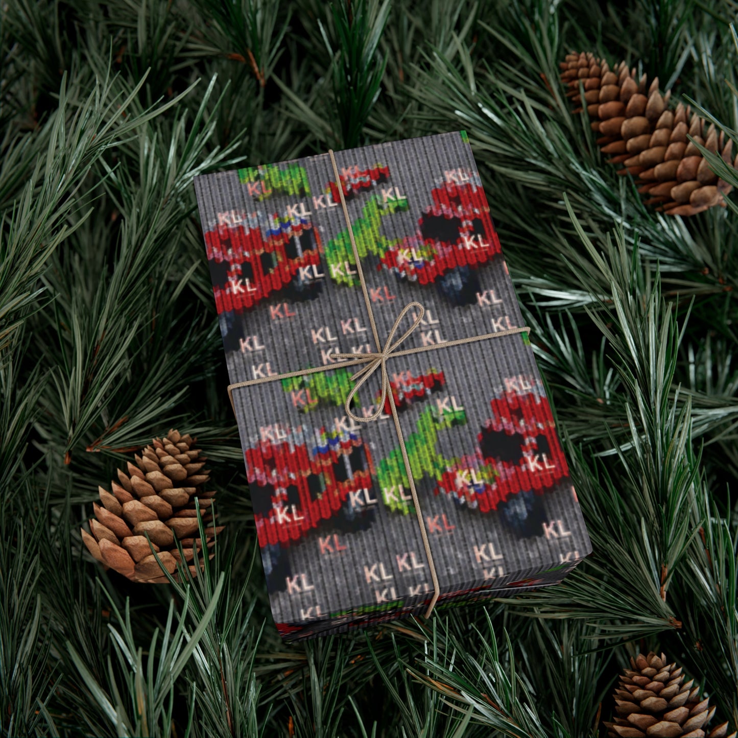 Dino Truck - Gift Wrap Papers