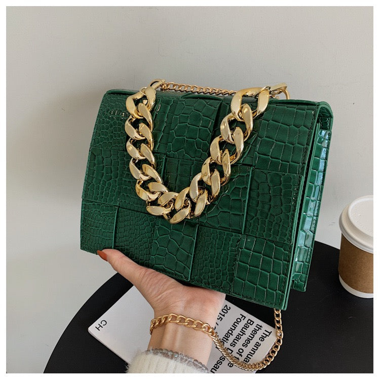 CHECKERED CHAIN (GREEN)