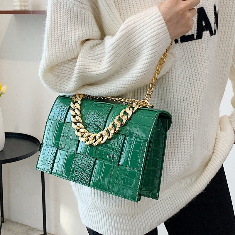 CHECKERED CHAIN (GREEN)