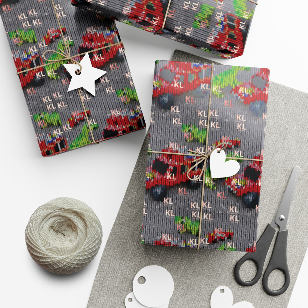 Dino Truck - Gift Wrap Papers