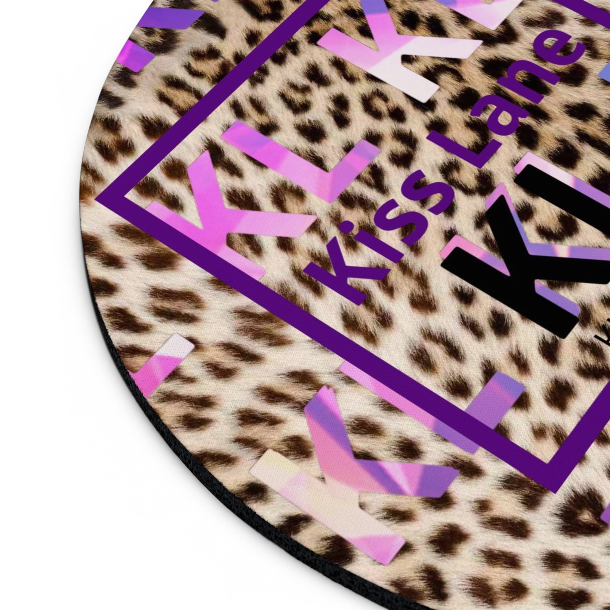 Kiss Lane leopard Mouse Pad