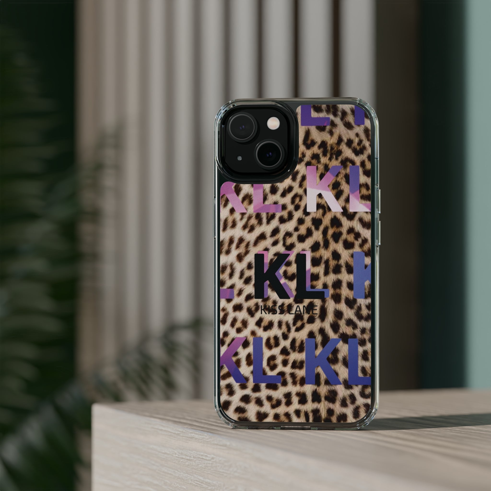 Kiss Lane Leopard - Clear Cases