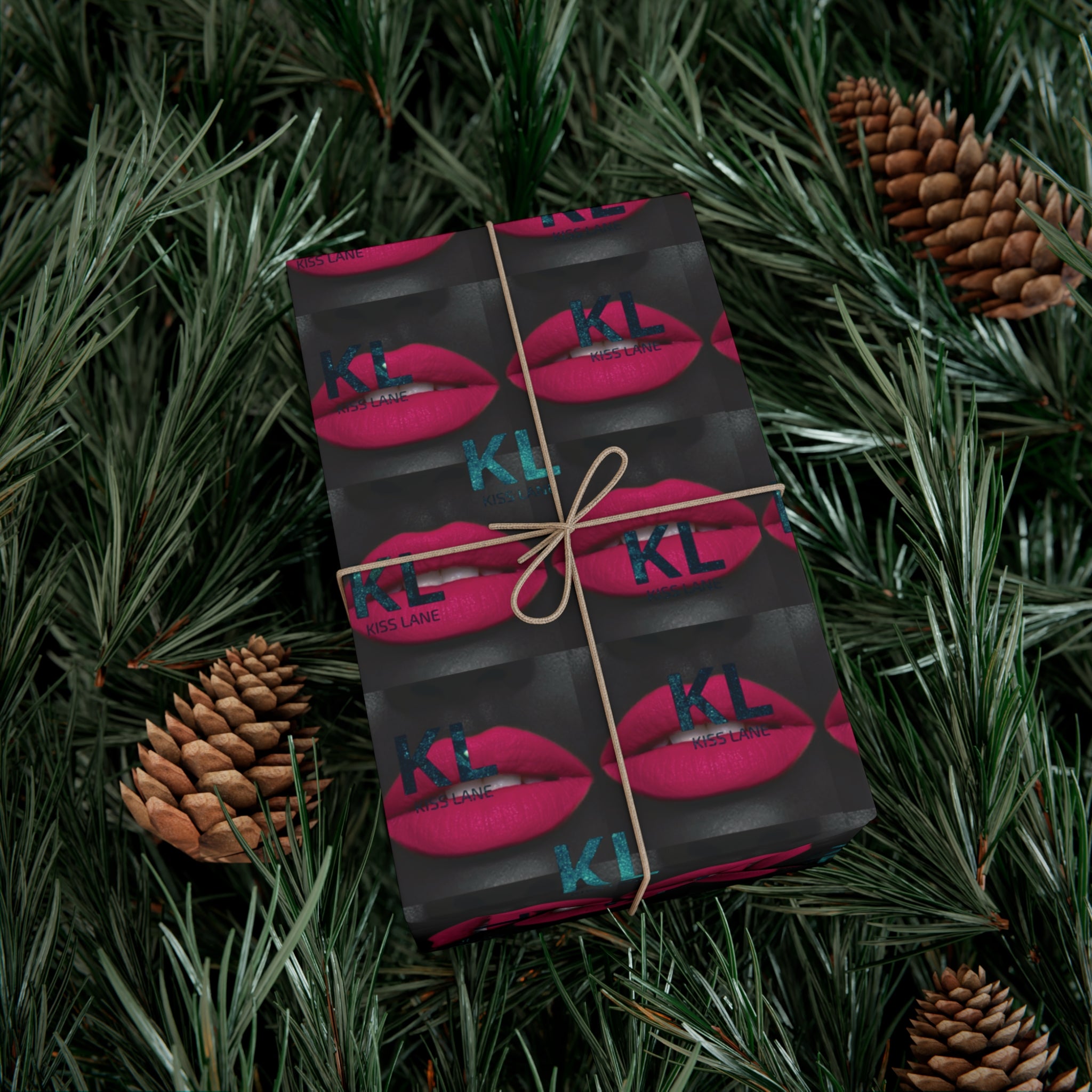 Pink Lipstick - Gift Wrap Papers