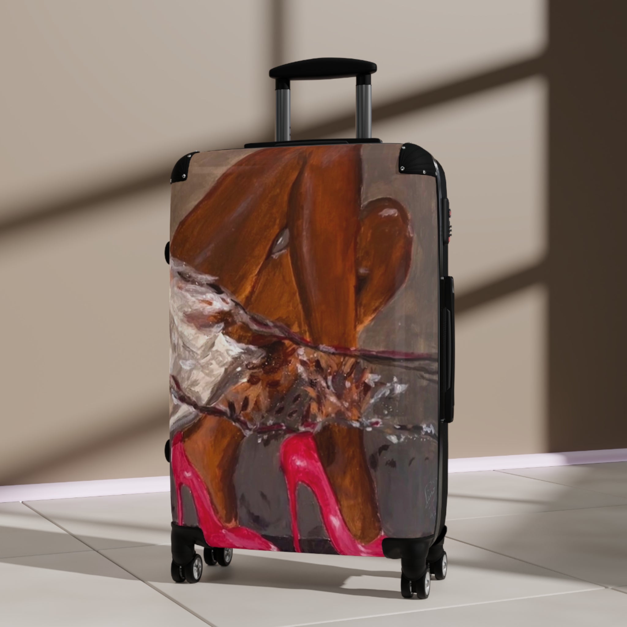 So Kate Louboutin Painting - Suitcase