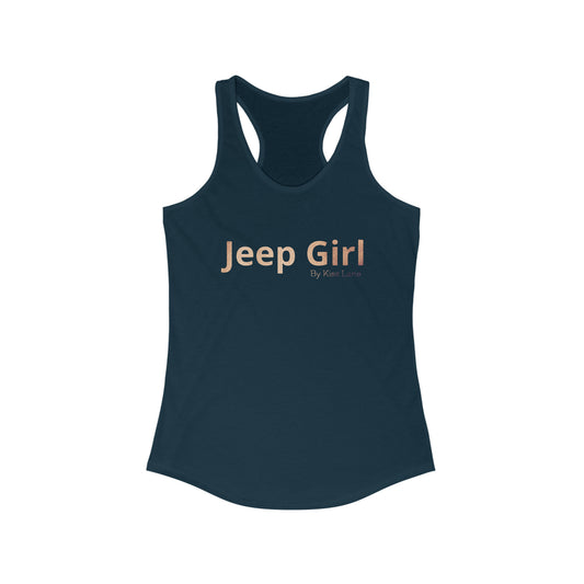 Jeep Girl by Kiss Lane Racerback Tank