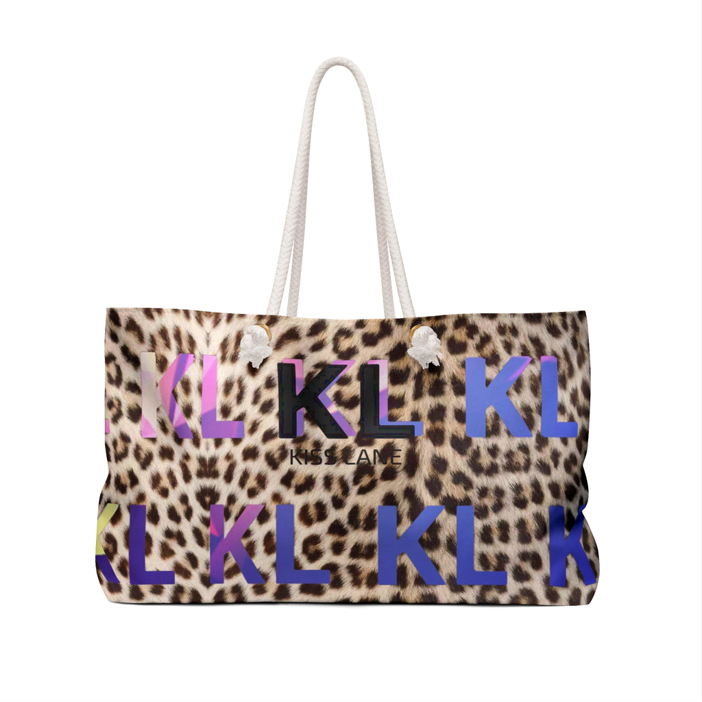 Kiss Lane Leopard - Weekender Bag