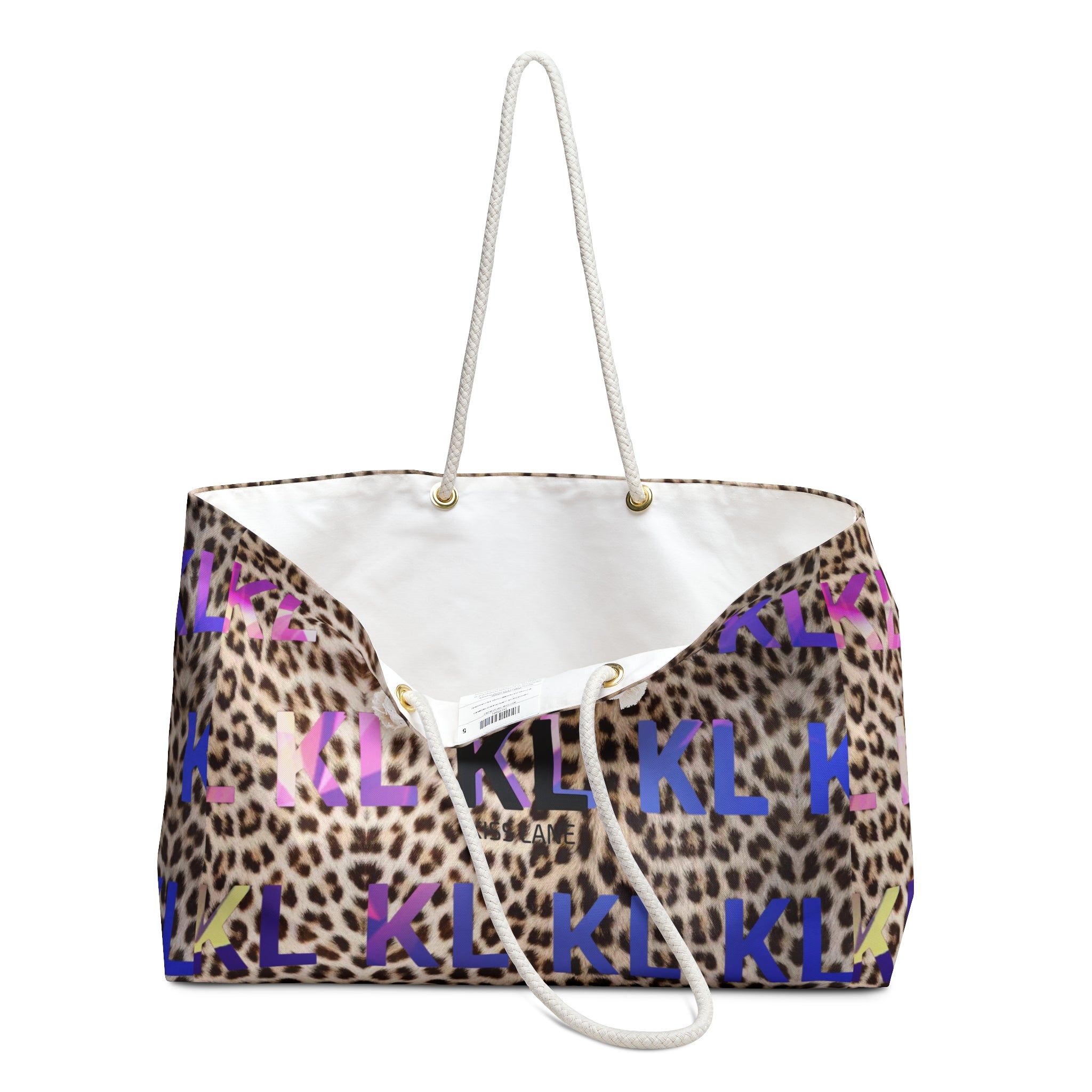 Kiss Lane Leopard - Weekender Bag