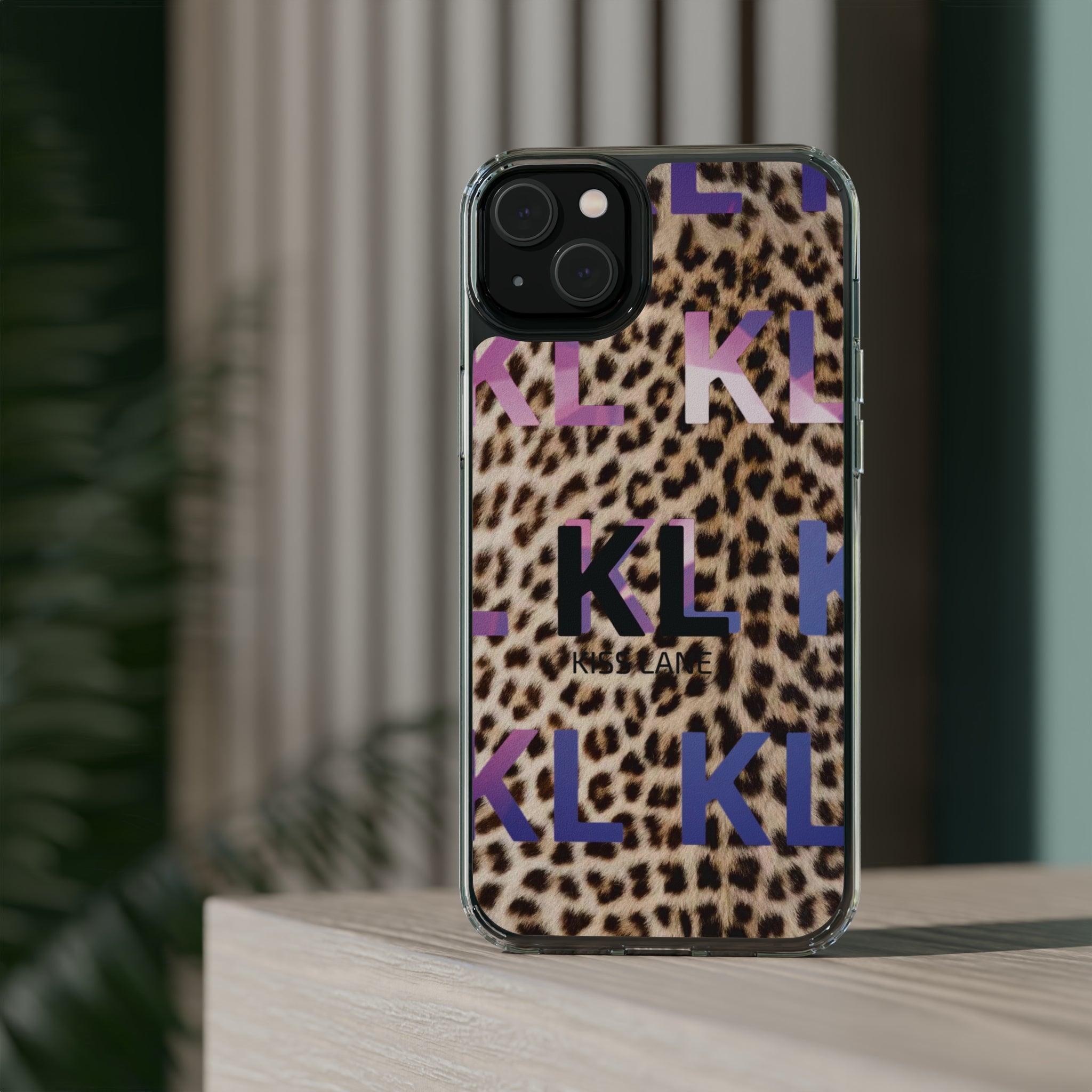 Kiss Lane Leopard - Clear Cases