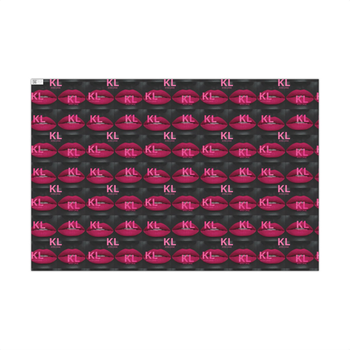 KL Lipstick Chick Print Gift Wrap Paper
