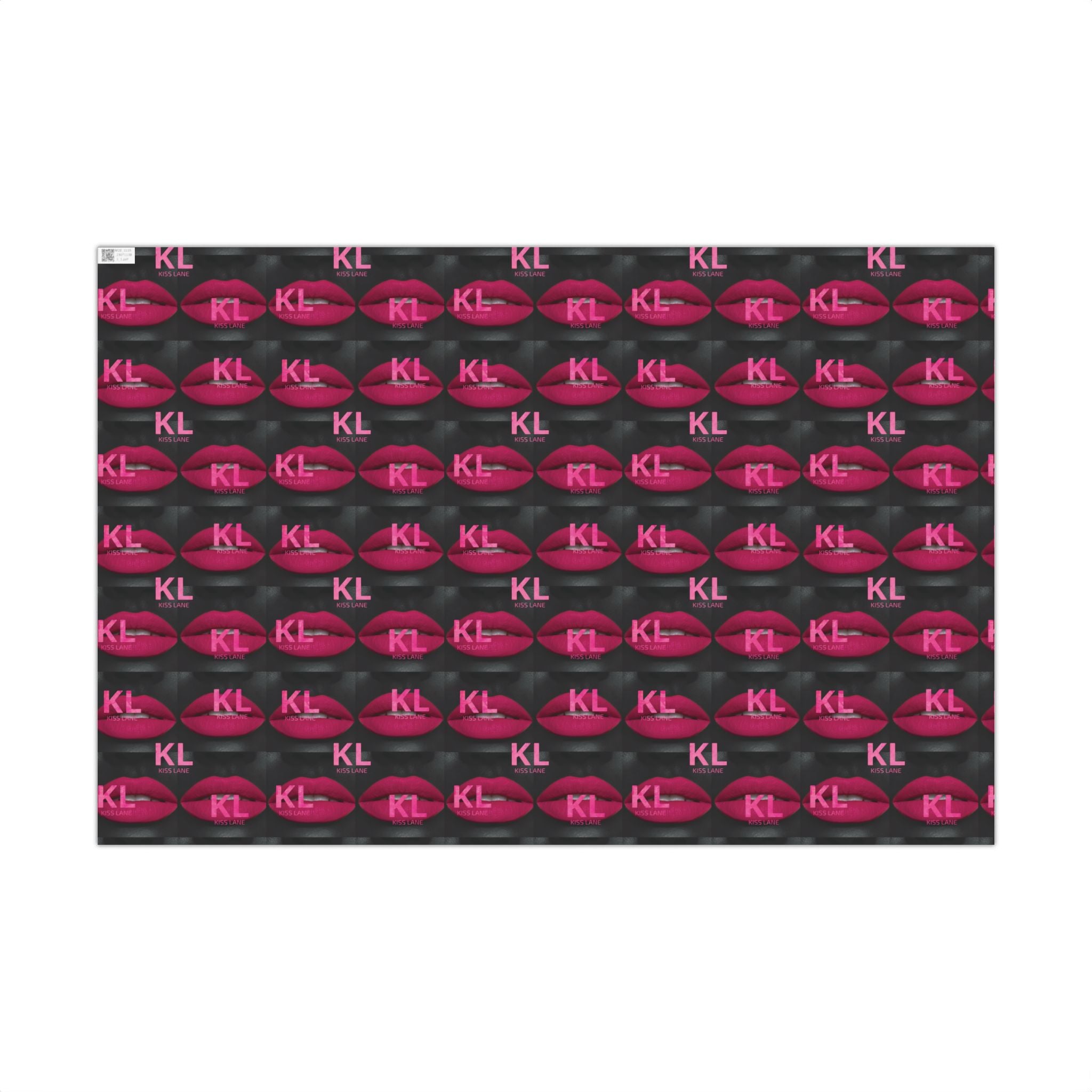 KL Lipstick Chick Print Gift Wrap Paper