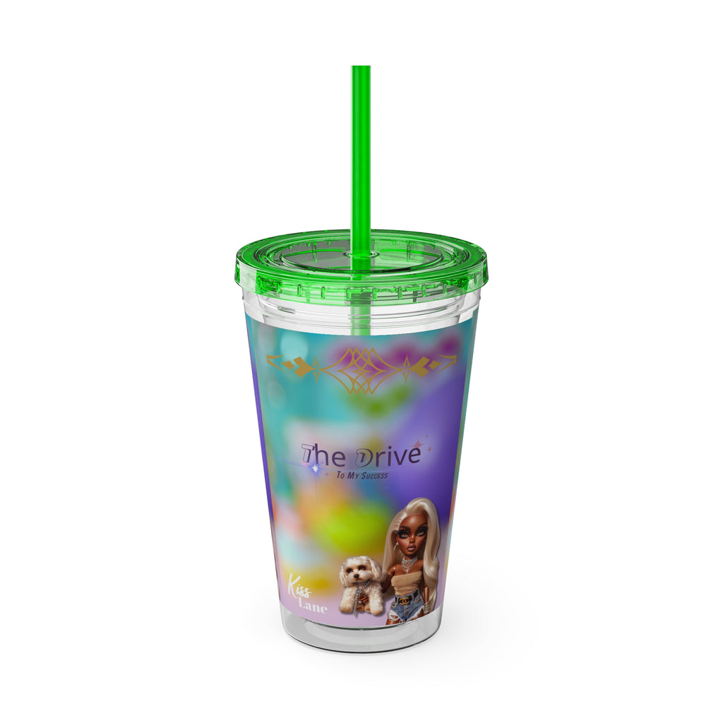KL Sunsplash Tumbler with Straw, 16oz