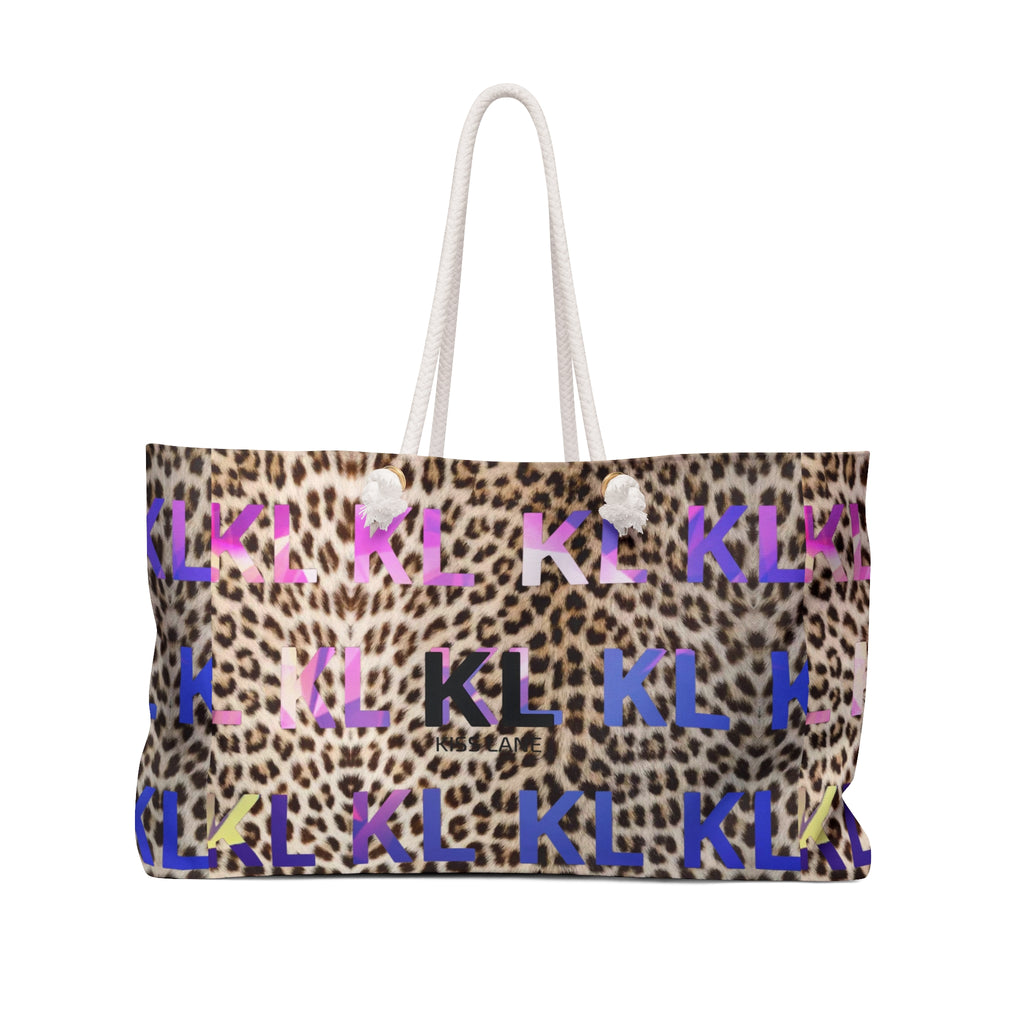 Kiss Lane Leopard - Weekender Bag