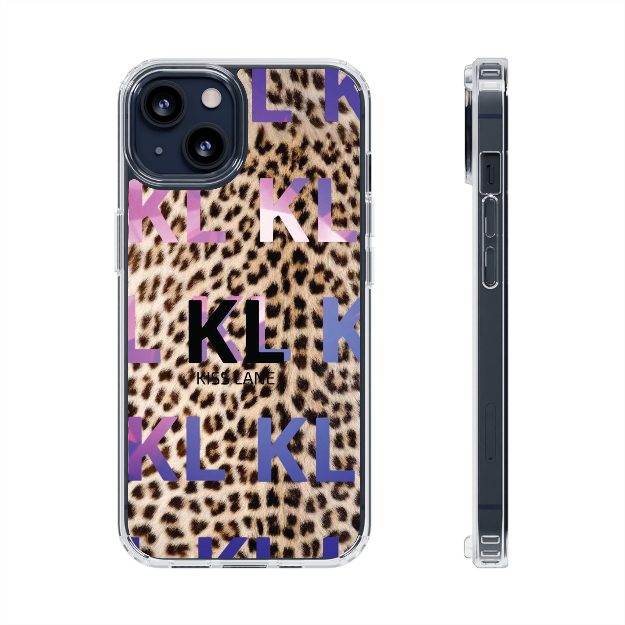 Kiss Lane Leopard - Clear Cases