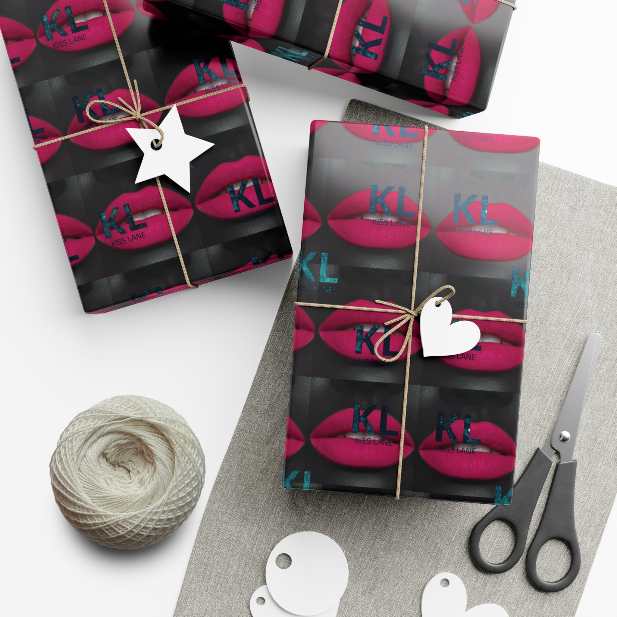 Pink Lipstick - Gift Wrap Papers