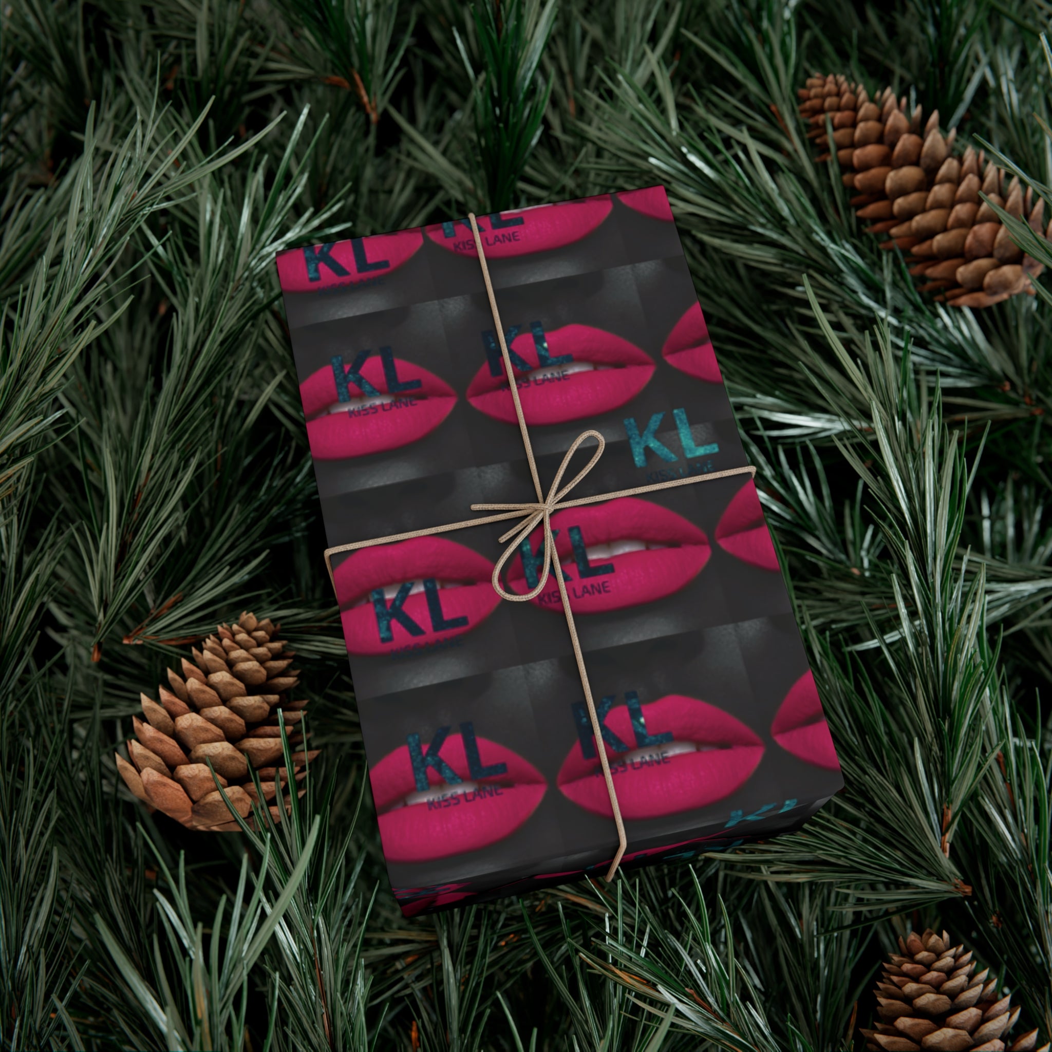 Pink Lipstick - Gift Wrap Papers