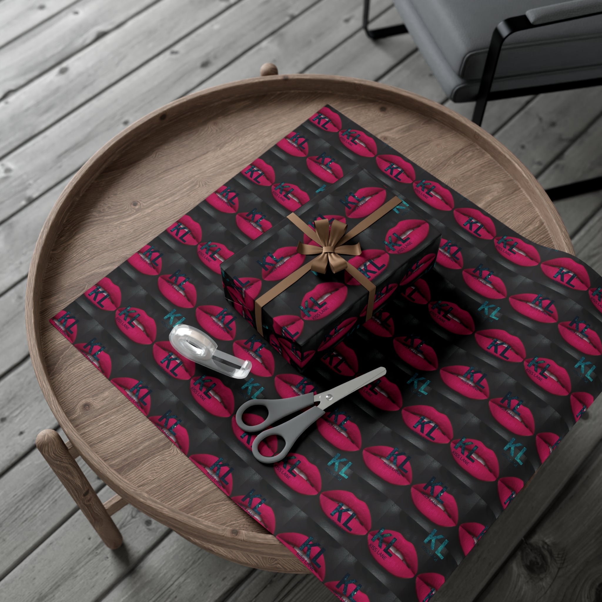 Pink Lipstick - Gift Wrap Papers