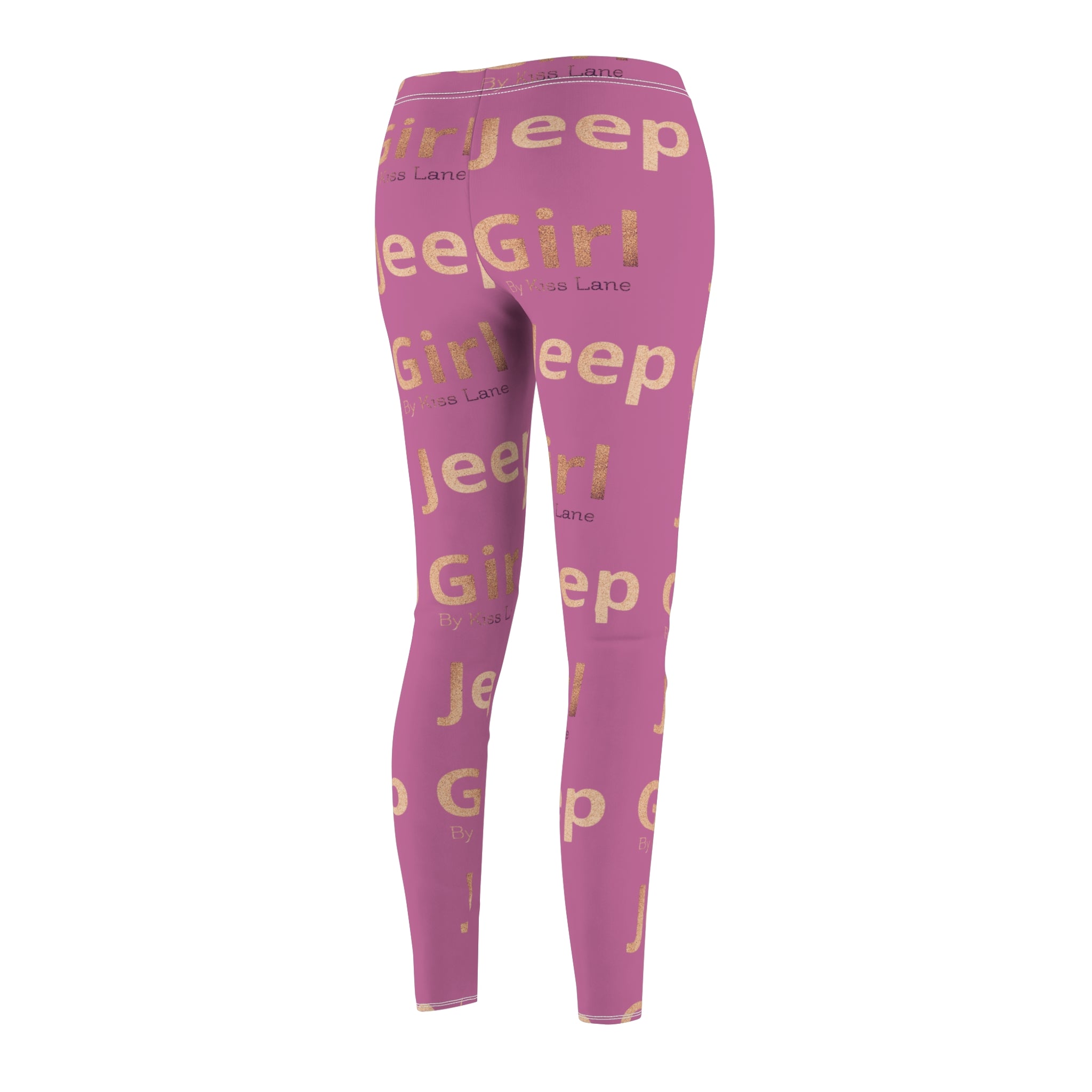 KL Jeep Girl Casual Leggings (Light Pink)