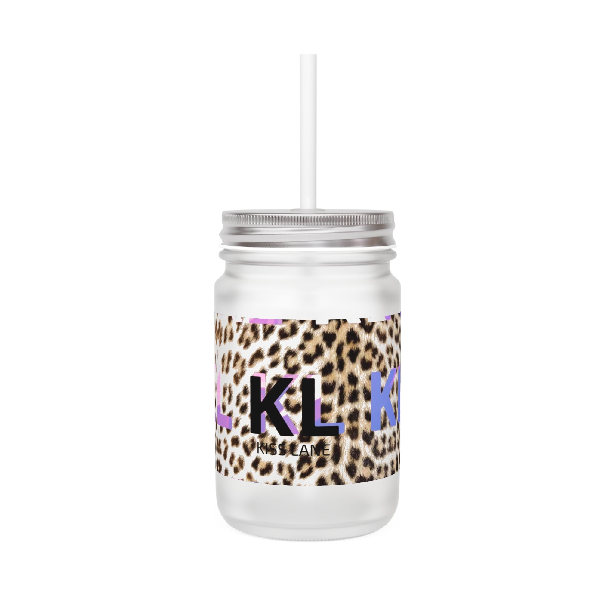 Kiss Lane Leopard - Mason Jar