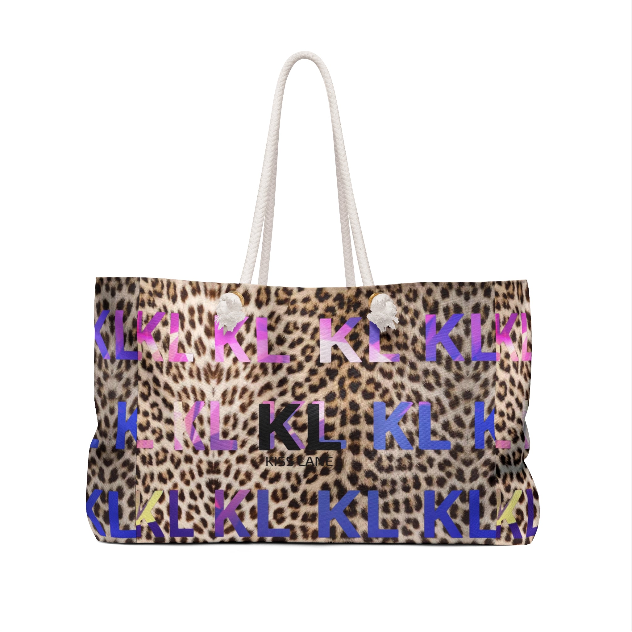 Kiss Lane Leopard - Weekender Bag