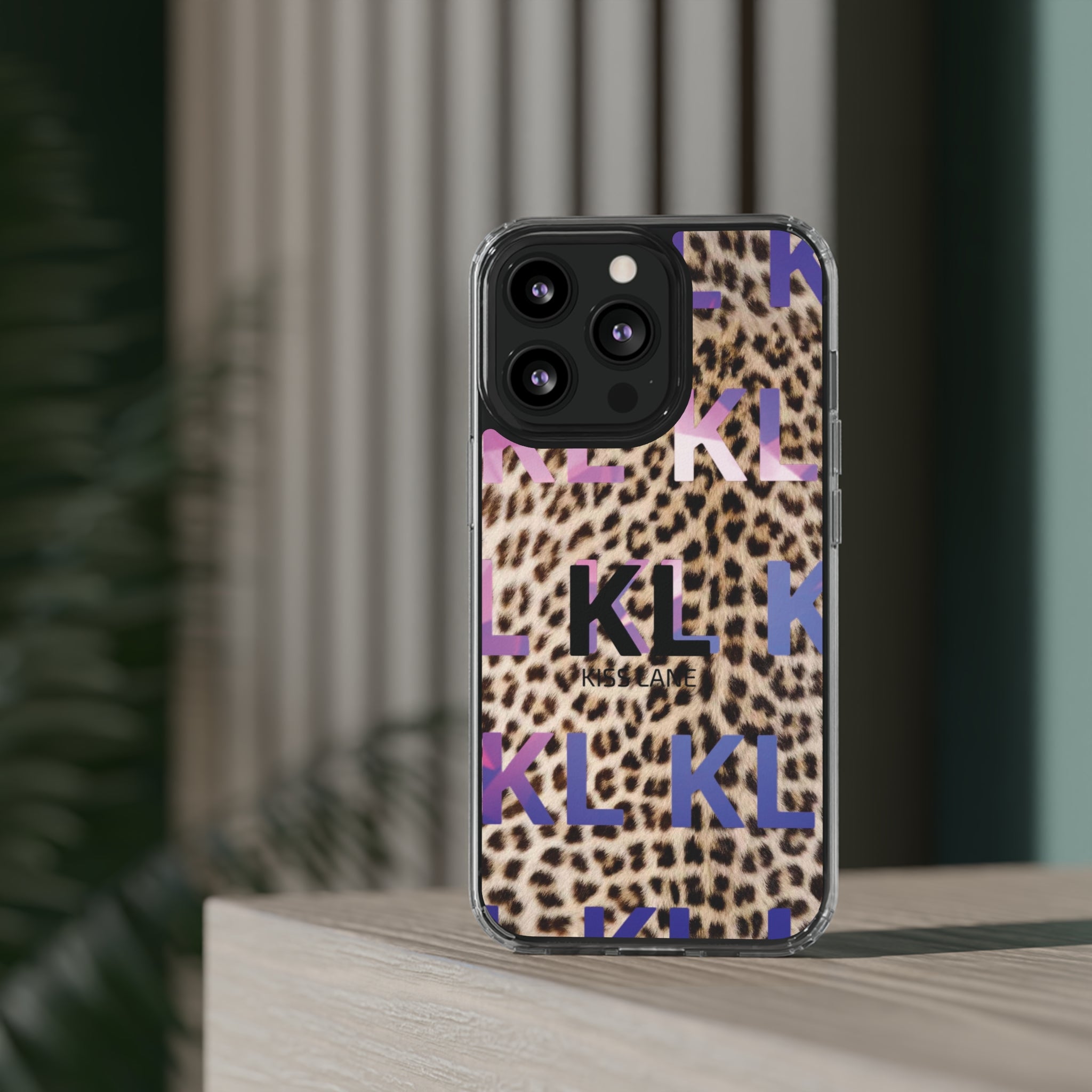 Kiss Lane Leopard - Clear Cases
