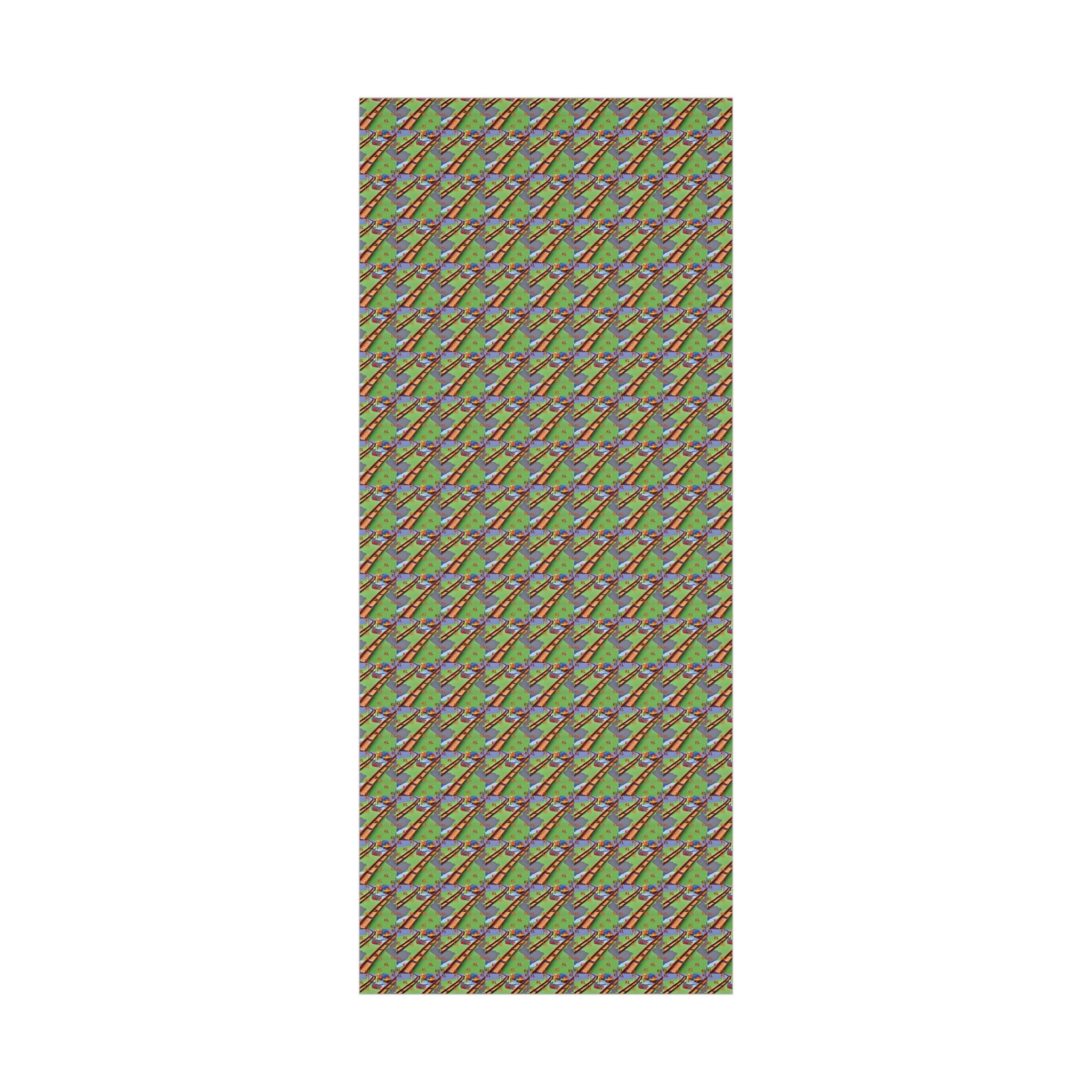 Train Tracks - Gift Wrap Papers