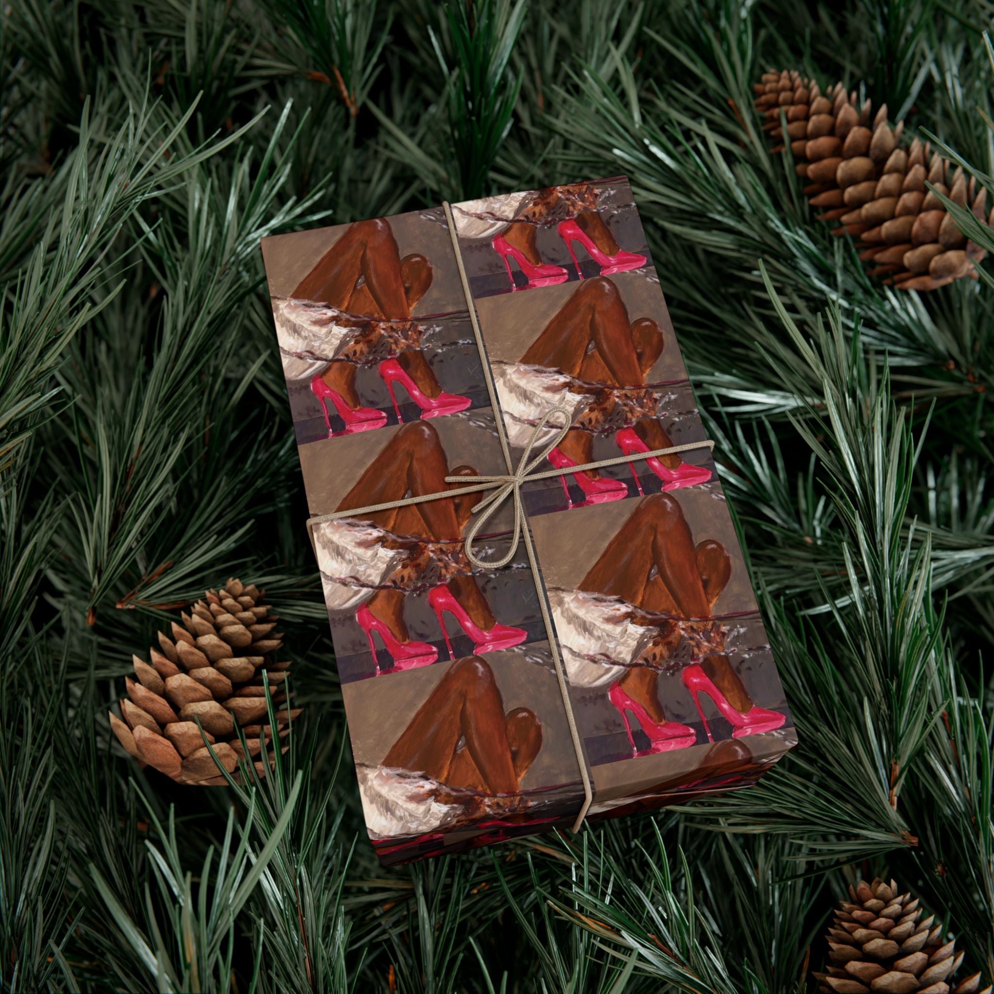 So Kate Hand-Painted Gift Wrap Paper