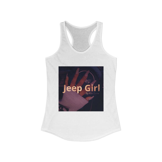Jeep Girl Wave Racerback Tank
