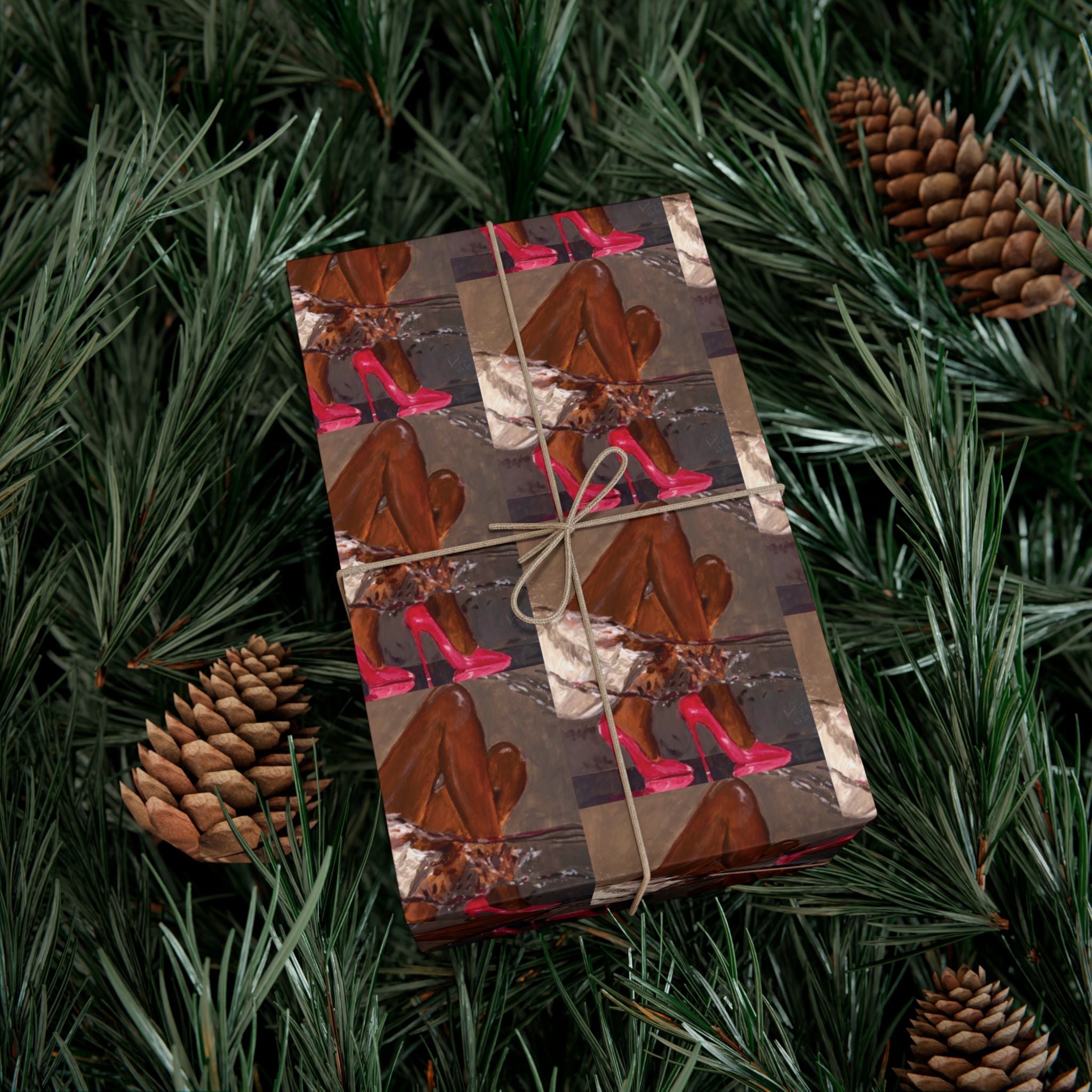 So Kate Hand-Painted Gift Wrap Paper