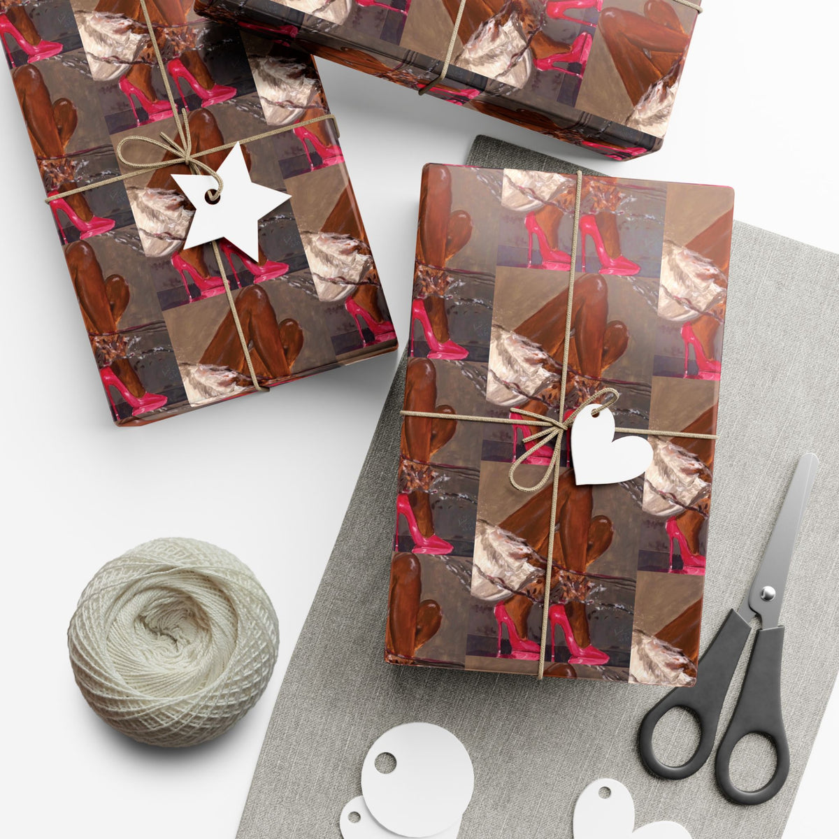 So Kate Hand-Painted Gift Wrap Paper
