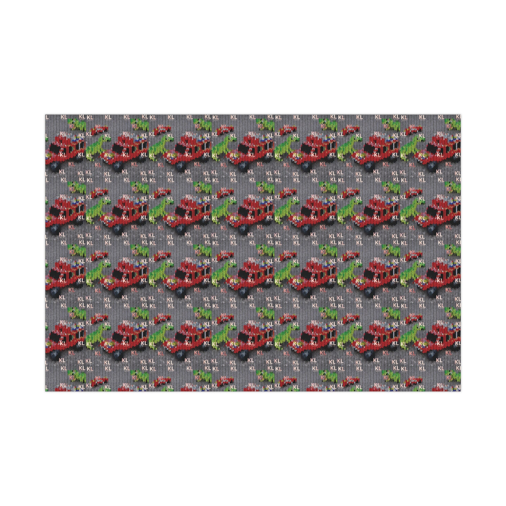 Dino Truck - Gift Wrap Papers