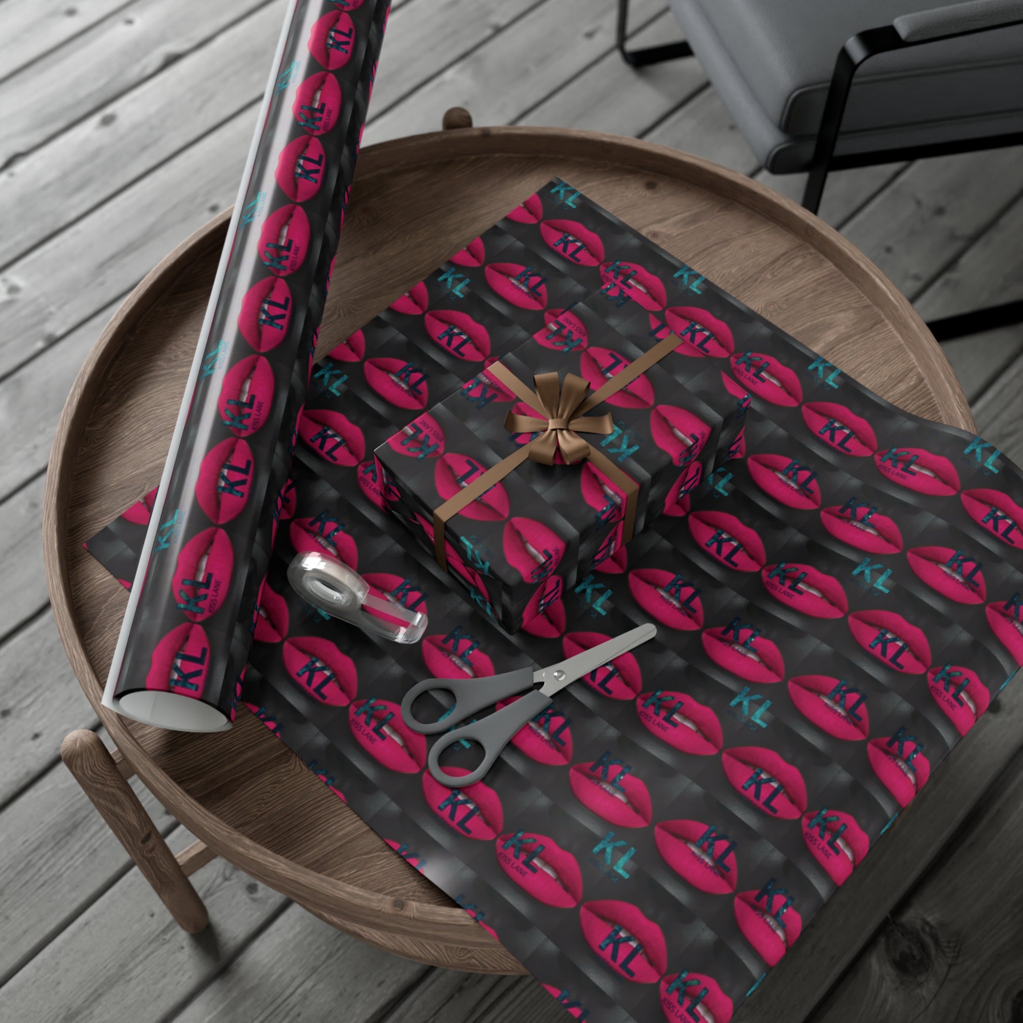 Pink Lipstick - Gift Wrap Papers