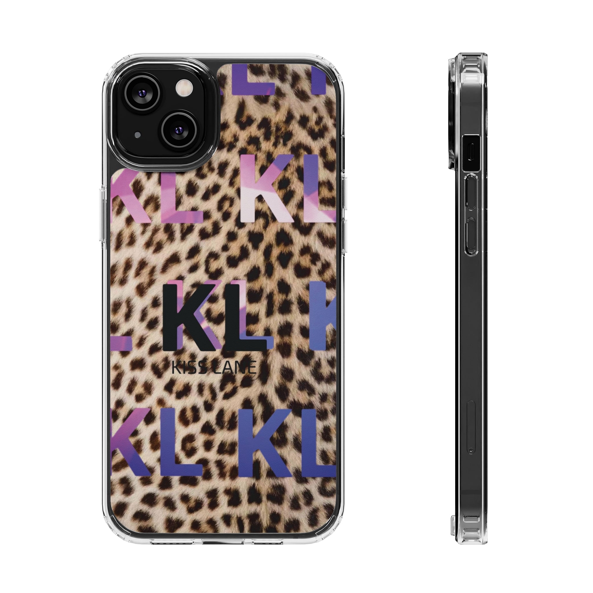 Kiss Lane Leopard - Clear Cases