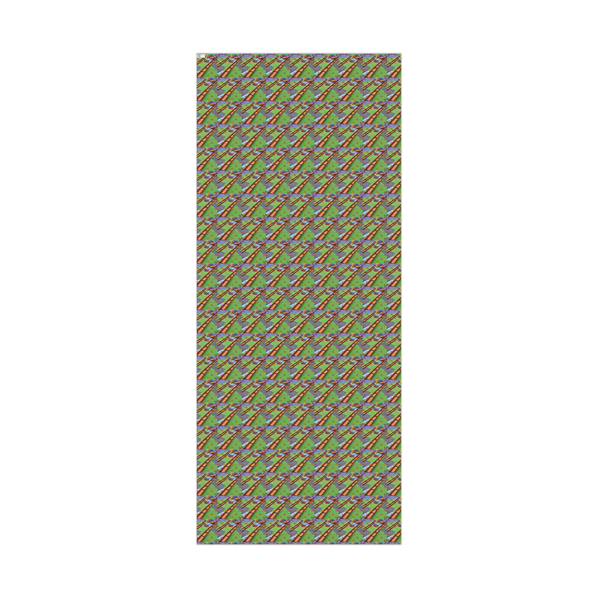 KL Train Tracks - Gift Wrap Papers
