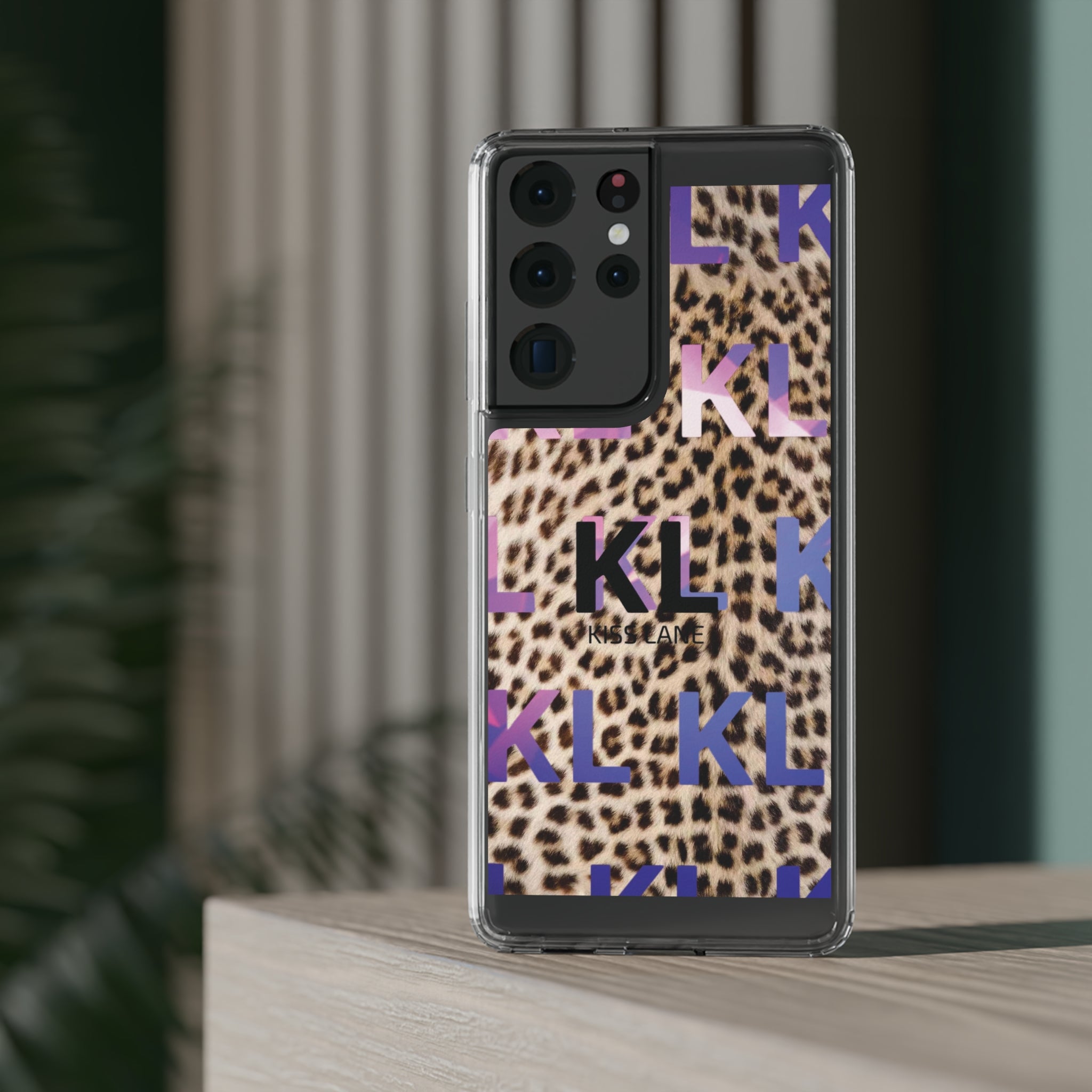Kiss Lane Leopard - Clear Cases