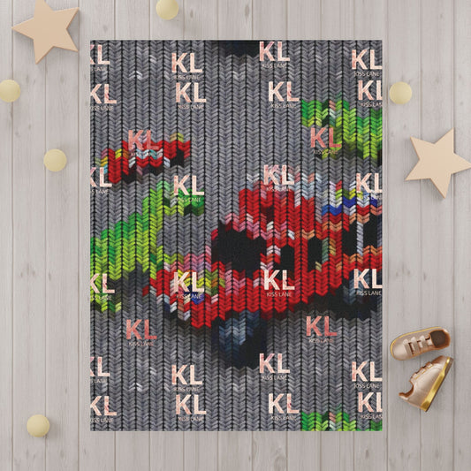 KL Dino Truck Toddler Blanket