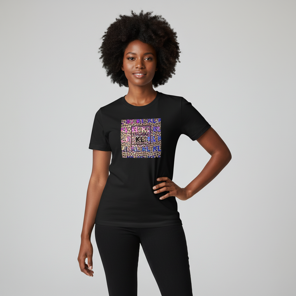 KL Leopard Print T-Shirt