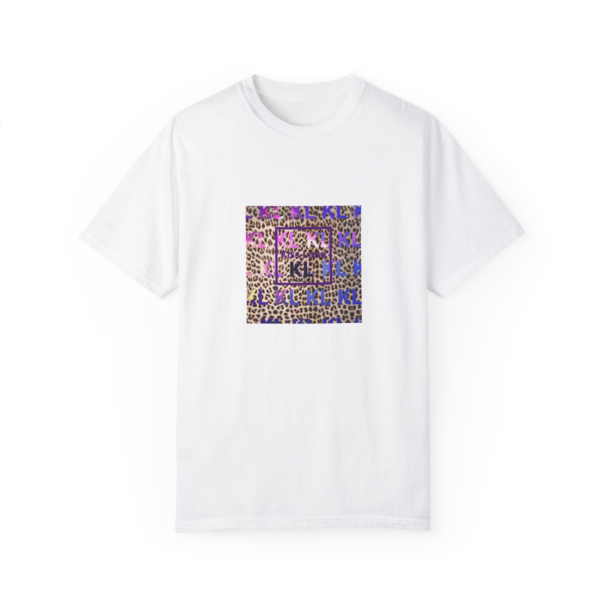 KL Leopard Unisex Garment-Dyed T-shirt