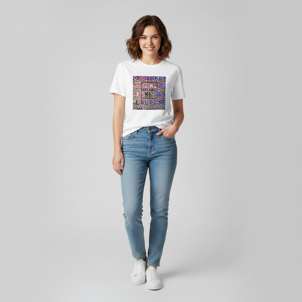 KL Leopard Print T-Shirt