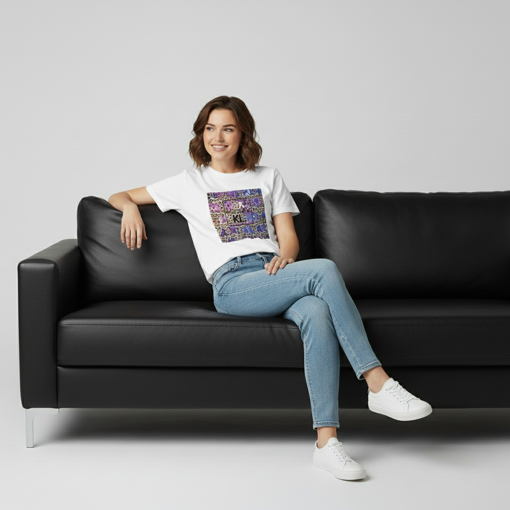 KL Leopard Print T-Shirt