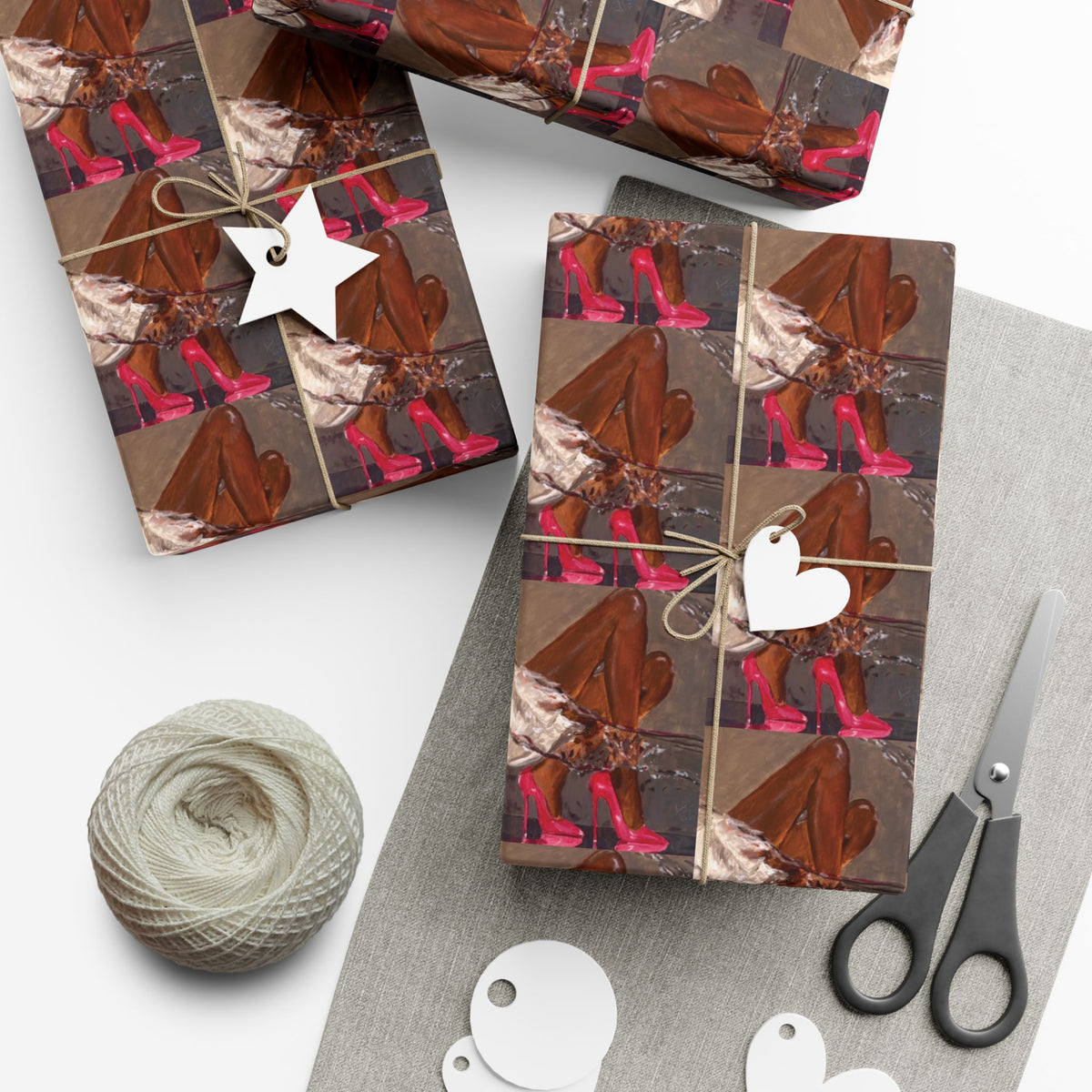 So Kate Hand-Painted Gift Wrap Paper