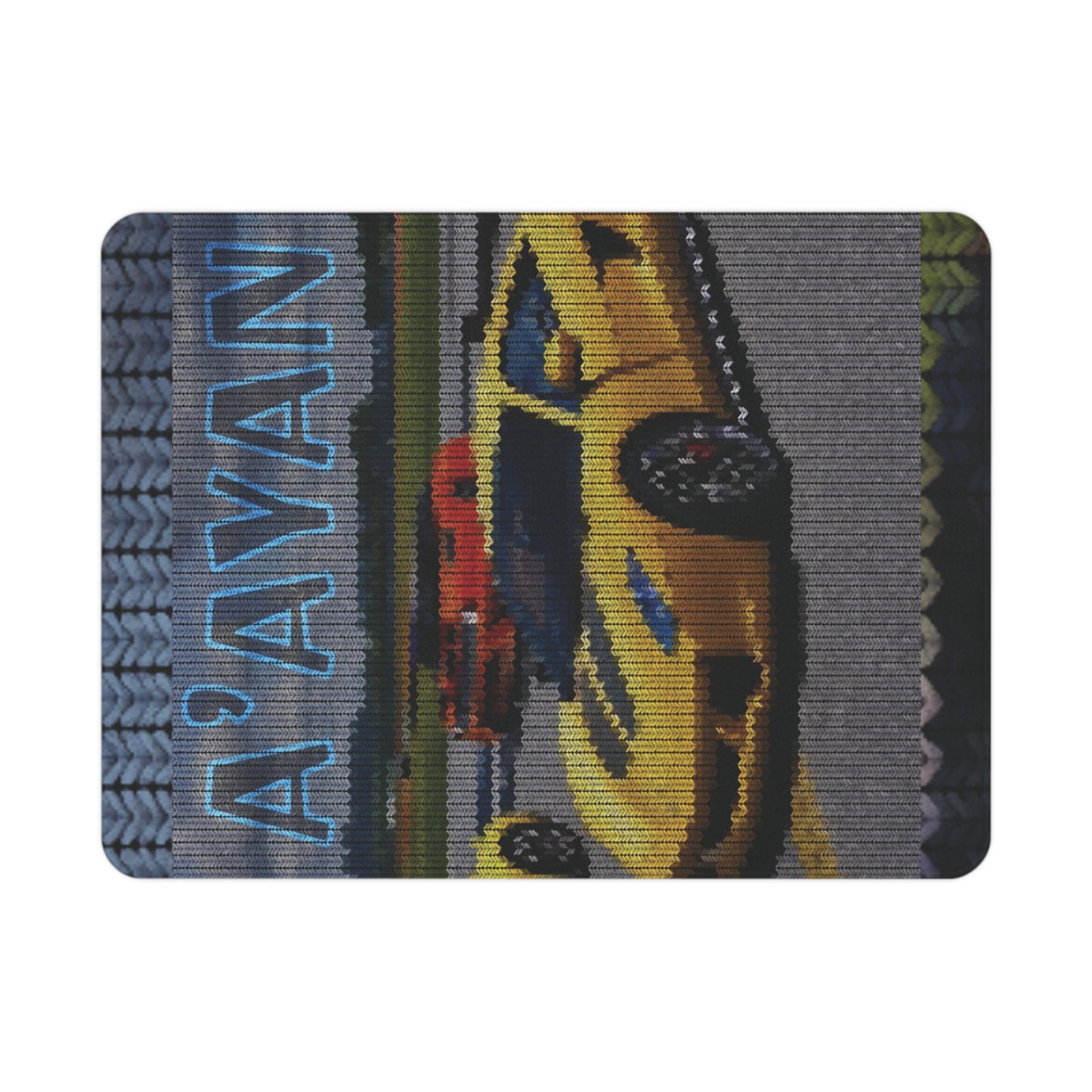 Yellow Sports Car Personalized Toddler Blanket