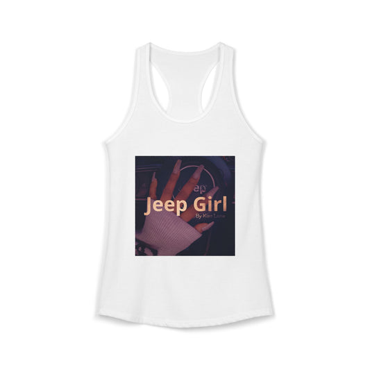 Jeep Girl Wave Racerback Tank