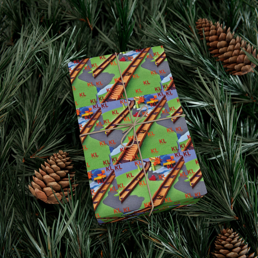Train Tracks - Gift Wrap Papers