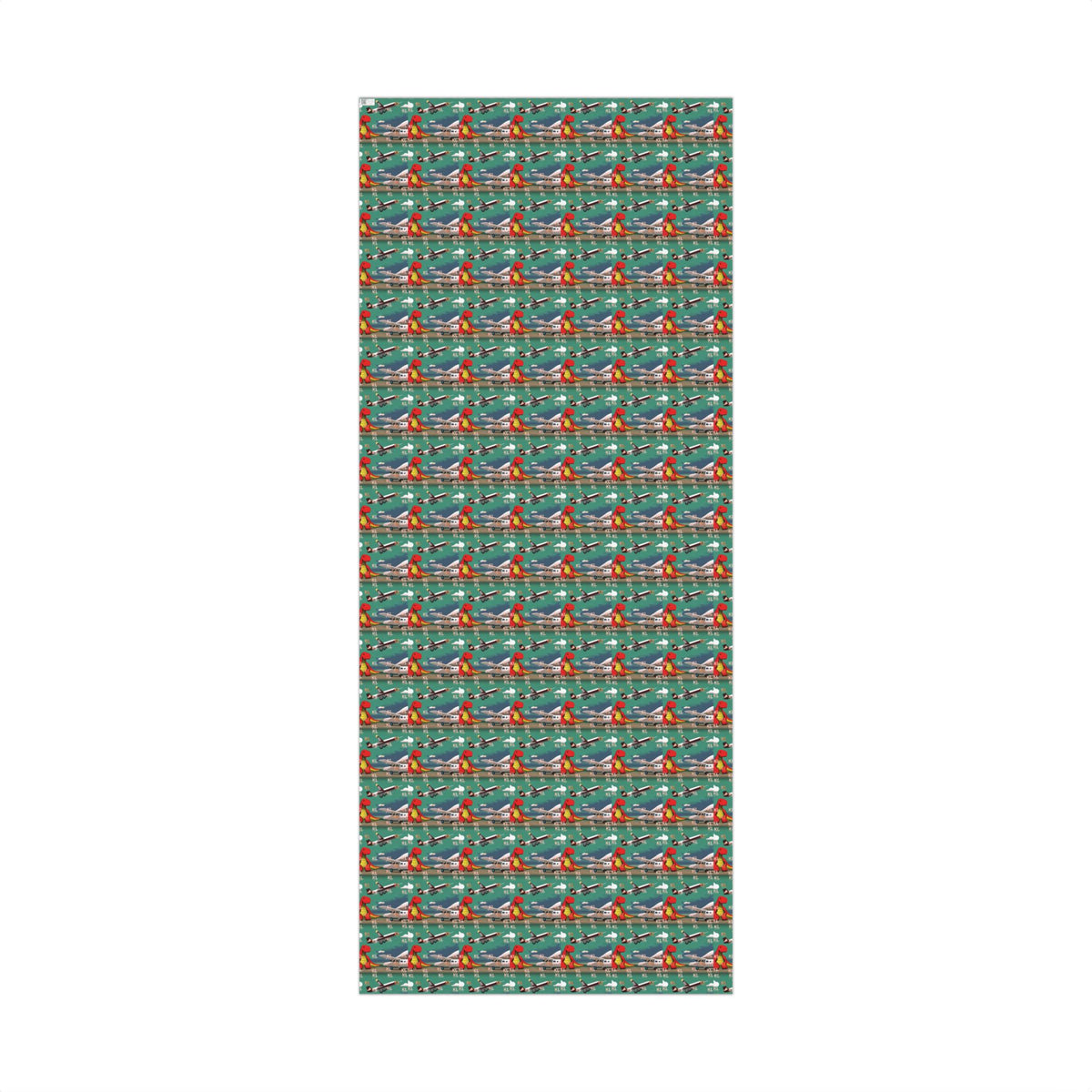 Dino Plane - Gift Wrap Papers