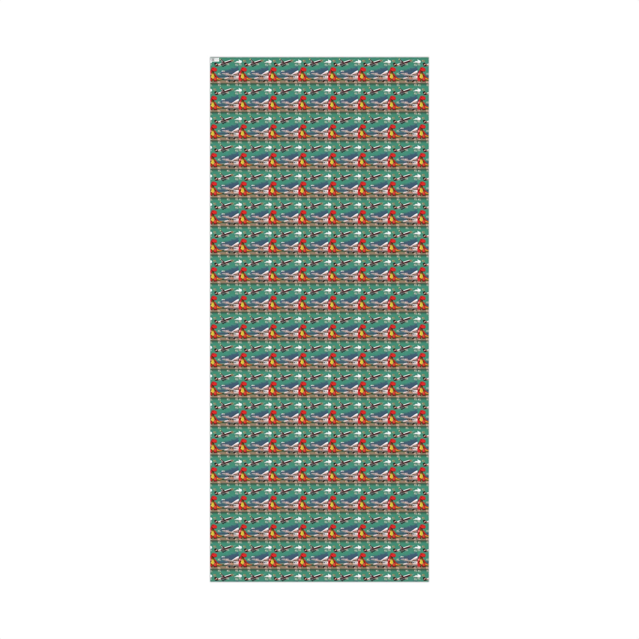Dino Plane - Gift Wrap Papers